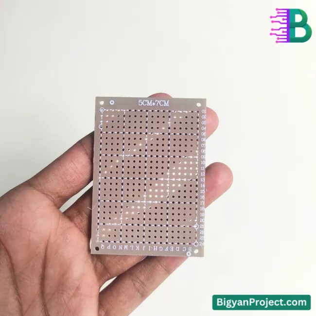 ৫x৭সেমি ভেরোবোর্ড স্ট্রিপবোর্ড – DIY ইলেকট্রনিক্সের FR4 PCB কিনুন