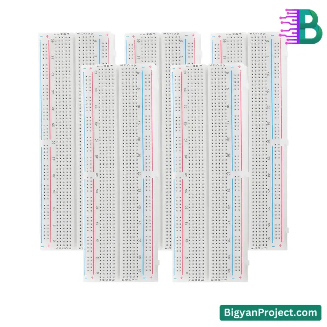 ব্রেডবোর্ড MB-102 - ৮৩০ পয়েন্ট সোল্ডারলেস প্রোটোটাইপিং বোর্ড কিনুন