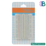 হাফ সাইজ মিডিয়াম ৪০০ পয়েন্টের সাদা ব্রেডবোর্ড