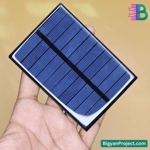 সোলার প্যানেল ৫ভোল্ট ০.৭৫W - বিজ্ঞান প্রজেক্ট ও চার্জারের জন্য কিনুন