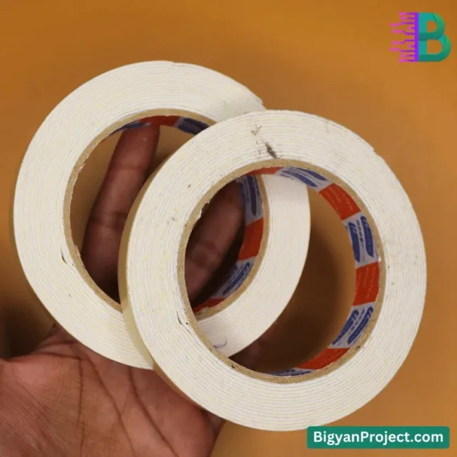 ডাবল সাইড ফোম টেপ ১" - হেভি ডিউটি সাদা আঠালো কিনুন