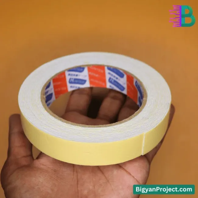 ডাবল সাইড ফোম টেপ ১" - হেভি ডিউটি সাদা আঠালো কিনুন