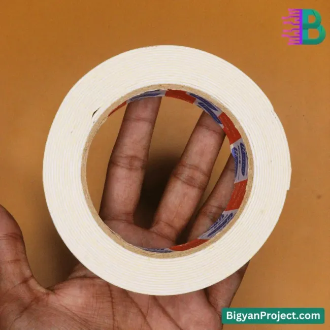 ডাবল সাইড ফোম টেপ ১" - হেভি ডিউটি সাদা আঠালো কিনুন