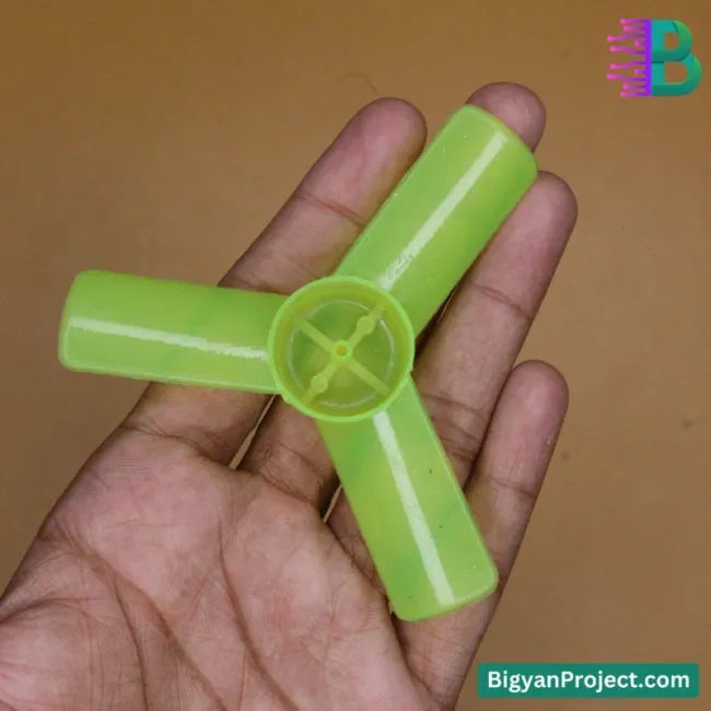 মিনি ডিসি ফ্যান প্রপেলার - ৩-ব্লেড ৪৫মিমি প্লাস্টিক ফ্যান কিনুন