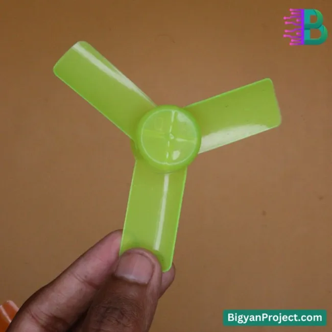 মিনি ডিসি ফ্যান প্রপেলার - ৩-ব্লেড ৪৫মিমি প্লাস্টিক ফ্যান কিনুন