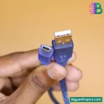 আরডুইনো ন্যানো ইউএসবি কেবল - মিনি-বি ৩০সেমি প্রজেক্টের জন্য