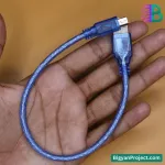 আরডুইনো ন্যানো ইউএসবি কেবল - মিনি-বি ৩০সেমি প্রজেক্টের জন্য