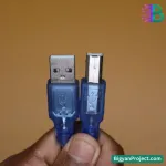 আরডুইনো ইউএসবি এ টু বি কেবল - ৩০সেমি প্রিমিয়াম কোয়ালিটি