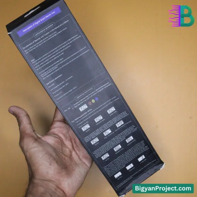 ৯৩৬H LCD অ্যাডজাস্টেবল সোল্ডারিং আয়রন 60W কিনুন