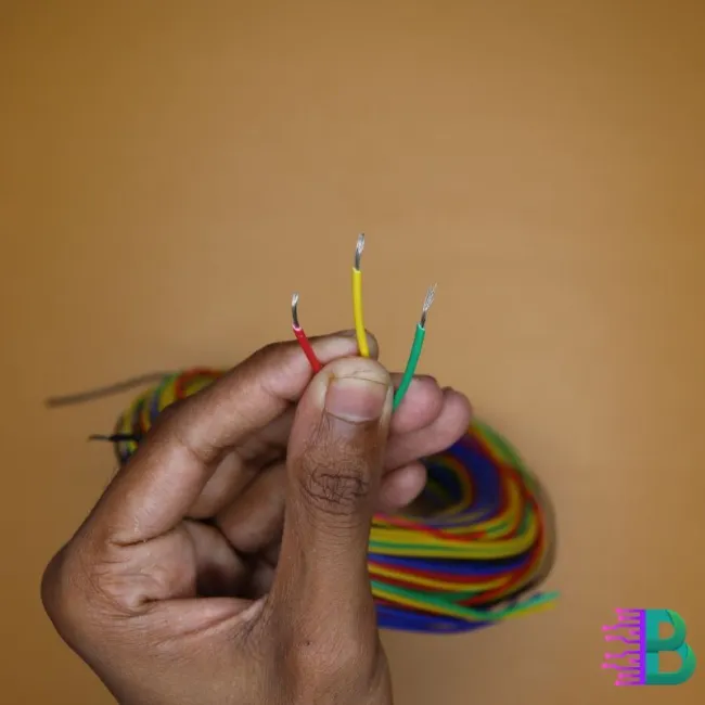 চিকন ২২AWG কেবল - ইলেকট্রনিক্স ও বিজ্ঞান প্রজেক্টের জন্য ১.৬মিমি তার