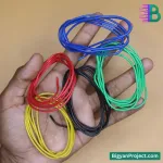 চিকন ২২AWG কেবল - ইলেকট্রনিক্স ও বিজ্ঞান প্রজেক্টের জন্য ১.৬মিমি তার