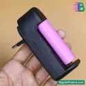 ইউনিভার্সাল সিঙ্গেল স্লট ৩.৭ভি লি-আয়ন ব্যাটারি চার্জার - ১৮৬৫০