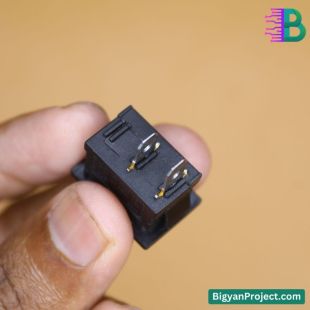 ২ পিন এসপিএসটি রকার সুইচ ৬এ ২৫০ভি এসসি - লাল প্লাস্টিক
