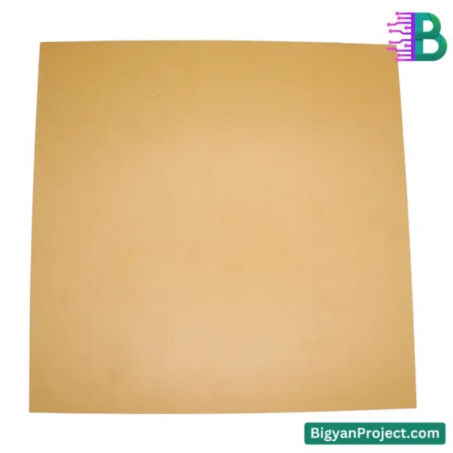 5mm White Plastic PVC Board for DIY & Craft (1x1 Ft)