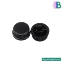 পুস বাটন ক্যাপ মাল্টিকালার রাউন্ড  ট্যাকটাইল  12x12x7.3mm
 রং-Black