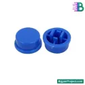 পুস বাটন ক্যাপ মাল্টিকালার রাউন্ড  ট্যাকটাইল  12x12x7.3mm
 রং-Blue