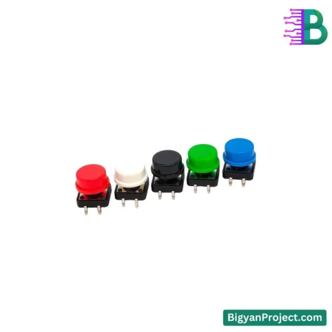 ট্যাকটাইল পুশ বাটন সুইচ কিনুন - ১২x১২x৭.৩মিমি