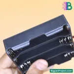 ৪ চেম্বার ১৮৬৫০ ব্যাটারি হোল্ডার – এবিএস প্লাস্টিক কেস