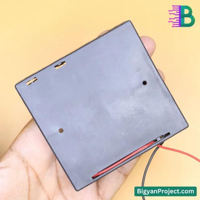 ৪ চেম্বার ১৮৬৫০ ব্যাটারি হোল্ডার – এবিএস প্লাস্টিক কেস