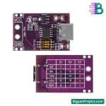 Type-C থেকে DC 5V 9V 12V 15V 20V ফাস্ট চার্জ ট্রিগার বুস্ট মডিউল 65W
