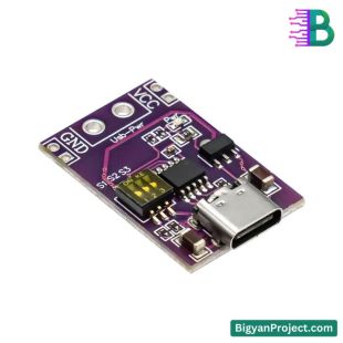 Type-C থেকে DC 5V 9V 12V 15V 20V ফাস্ট চার্জ ট্রিগার বুস্ট মডিউল 65W