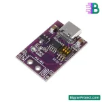 Type-C থেকে DC 5V 9V 12V 15V 20V ফাস্ট চার্জ ট্রিগার বুস্ট মডিউল 65W