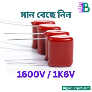 Ceramic Mylar Capacitor 1600V | Buy High Voltage Capacitor