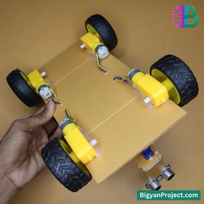 ব্লুটুথ কন্ট্রোলড রোবট কার ভয়েস কমান্ড ও অবজেক্ট ডিটেকশন সহ