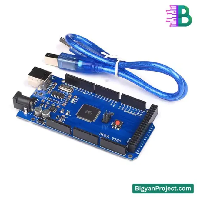 আরডুইনো মেগা ২৫৬০ R3 CH340 – সাশ্রয়ী ডেভেলপমেন্ট বোর্ড