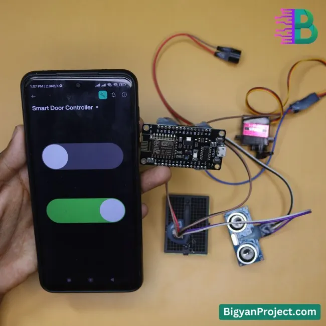 স্মার্ট অটো ডোর লক কিনুন – আল্ট্রাসনিক সেন্সর ও অ্যাপ নিয়ন্ত্রণ