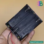 18650 ব্যাটারি হোল্ডার/কেস ৩ চেম্বার - লিথিয়াম আয়ন