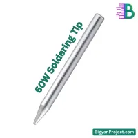 60W সোল্ডারিং আয়রন টিপ স্টেশনের জন্য পরিবর্তনযোগ্য টিপ