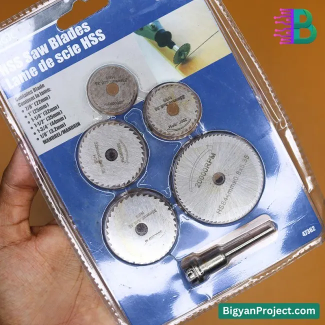 উড ও মেটালের জন্য মিনি করাত ব্লেড সেট - কিনুন এখনই