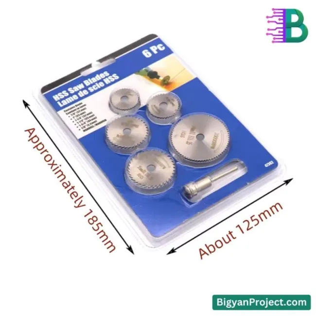 উড ও মেটালের জন্য মিনি করাত ব্লেড সেট - কিনুন এখনই