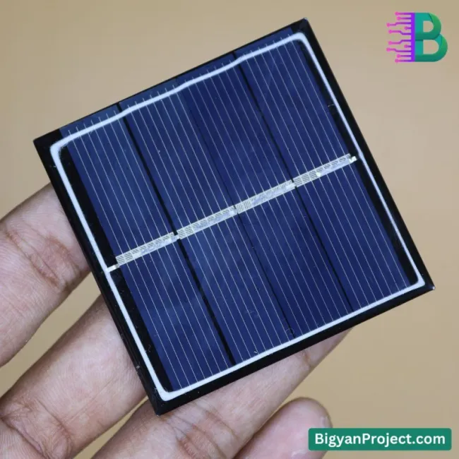 2V মিনি সোলার প্যানেল 200mA 55x55mm বিজ্ঞান প্রজেক্টের জন্য