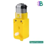 ১০০ RPM ৩-৬V ডুয়াল শাফট মোটর রোবোটিক্স ও DIY প্রজেক্টের জন্য