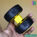 ১০০ RPM ৩-৬V ডুয়াল শাফট মোটর রোবোটিক্স ও DIY প্রজেক্টের জন্য