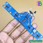 IR লাইন সেন্সর 5 অ্যারে লিমিট সুইচসহ রোবটের জন্য