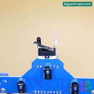 IR Line Sensor 5 Array with Limit Switch for Robot