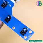 IR লাইন সেন্সর 5 অ্যারে লিমিট সুইচসহ রোবটের জন্য