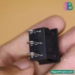 ৩ পিন SPDT রকার সুইচ অন অফ অন ৬A ২৫০V