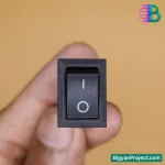 ৩ পিন SPDT রকার সুইচ অন অফ অন ৬A ২৫০V