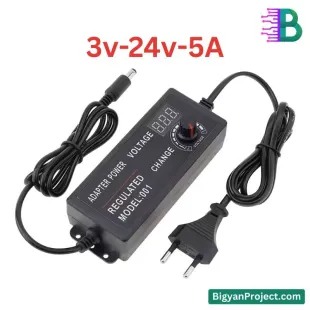 Adjustable Power Supply 3V-24V 5A | Buy Now in BD
