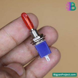 Mini Toggle Switch ON-OFF 3 Pin 6A 125V AC-DC