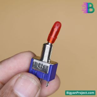 Mini Toggle Switch ON-OFF 3 Pin 6A 125V AC-DC