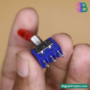 Mini Toggle Switch ON-OFF 3 Pin 6A 125V AC-DC