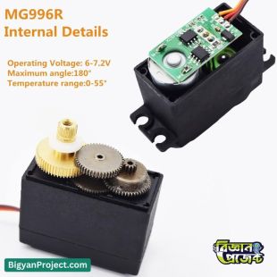 MG996R 360 Servo Motor Buy for Arduino and RC Car Robot
