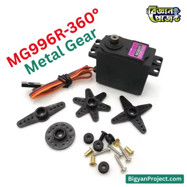 MG996R 360 Servo Motor Buy for Arduino and RC Car Robot