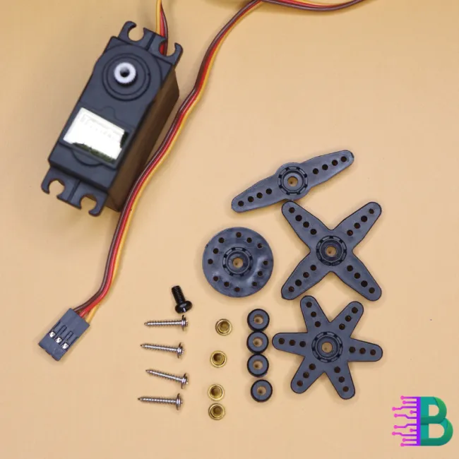 MG995 ৩৬০ ডিগ্রি মেটাল গিয়ার সার্ভো মোটর রোবটিক্সের জন্য