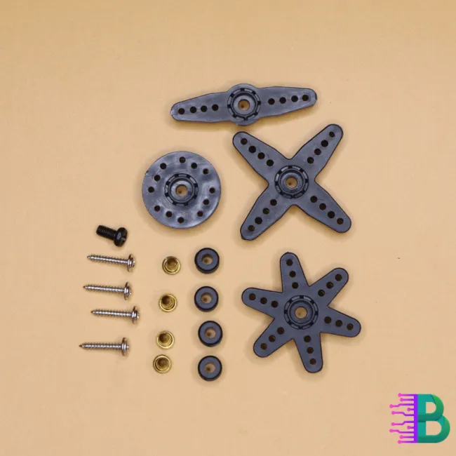 MG995 ৩৬০ ডিগ্রি মেটাল গিয়ার সার্ভো মোটর রোবটিক্সের জন্য